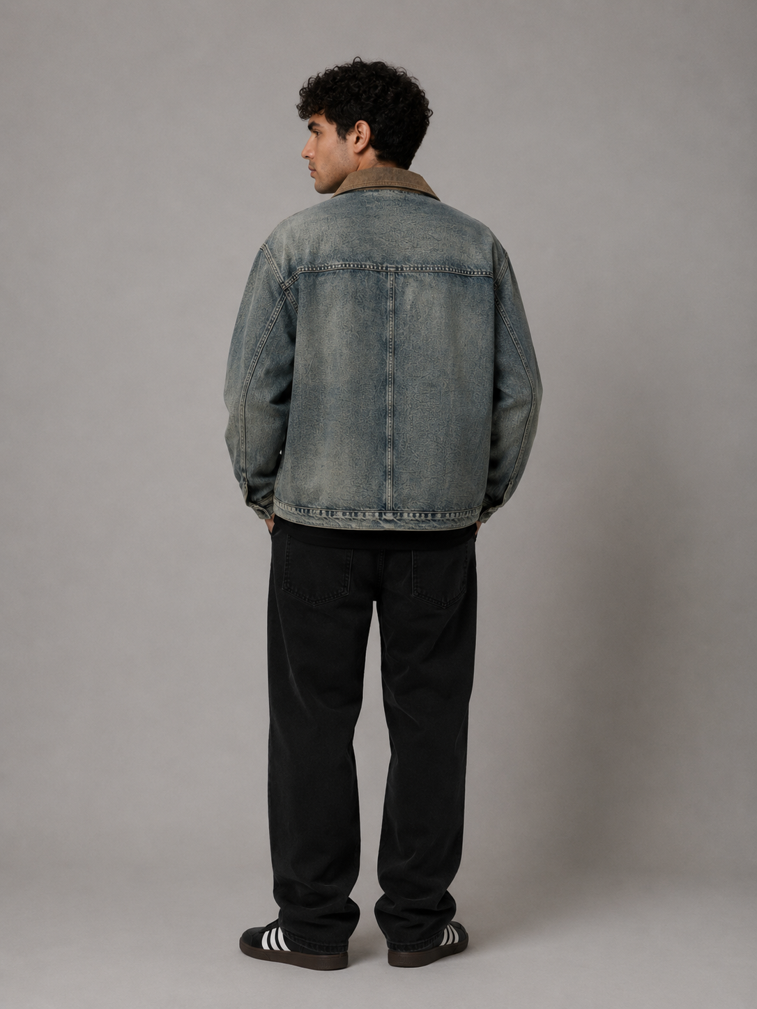 Skyline Avenue Oversized Denim jacket