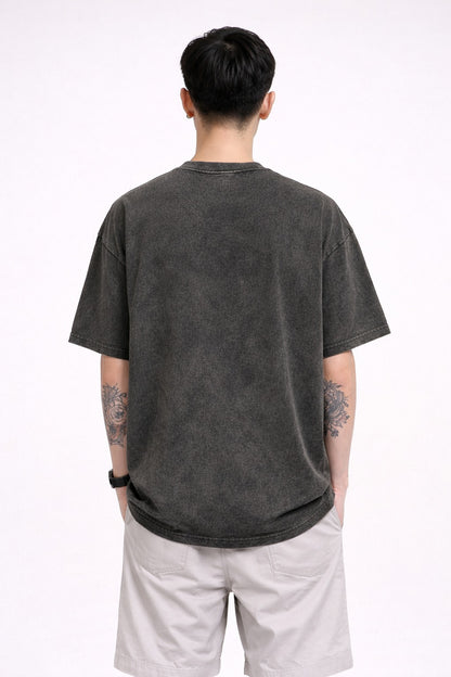 Oversize Vintage T-Shirt „Blooming Mind“ – Streetwear Graphic Tee