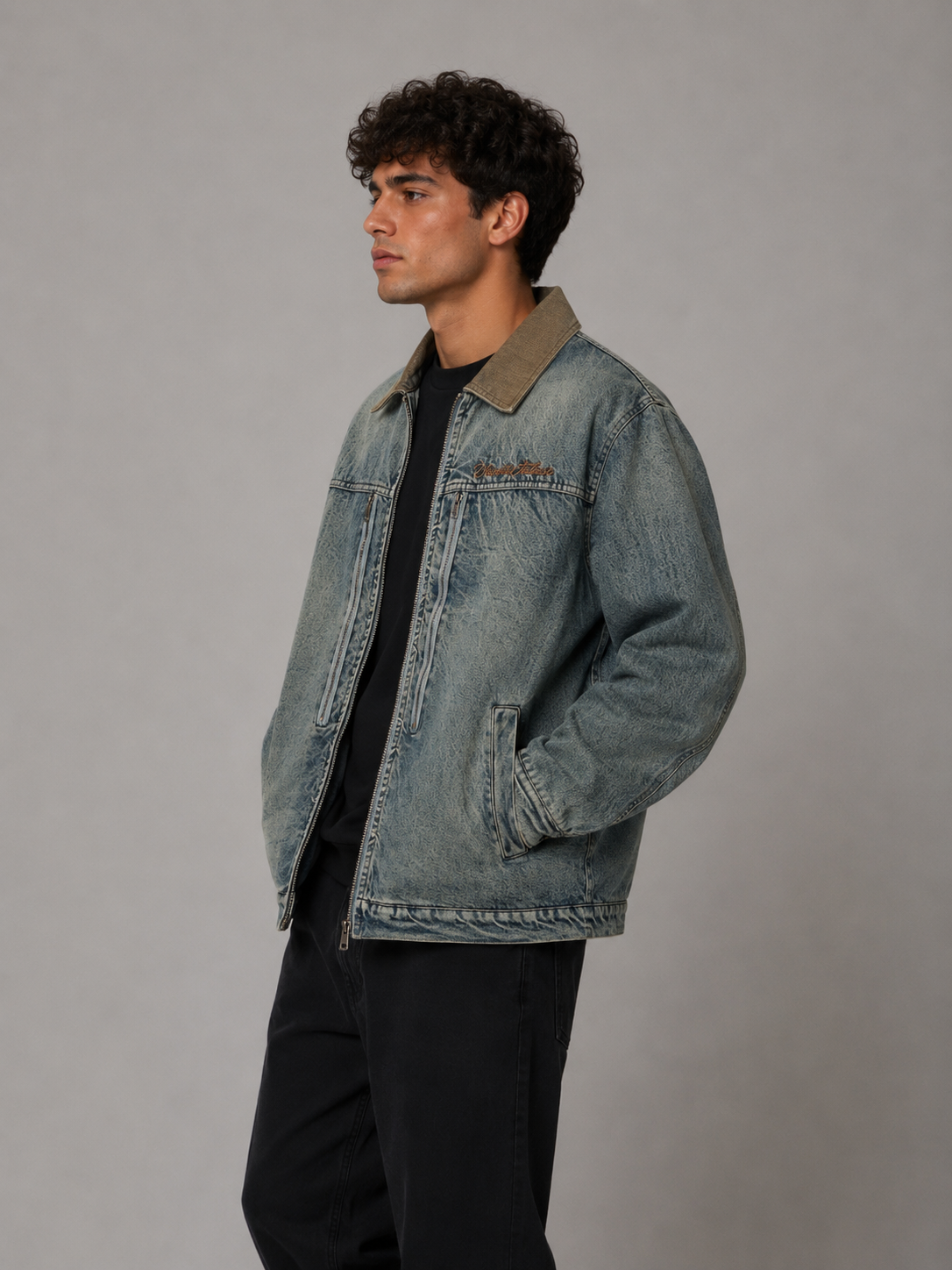 Skyline Avenue Oversized Denim jacket