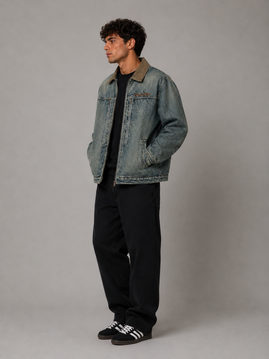 Skyline Avenue Oversized Denim jacket