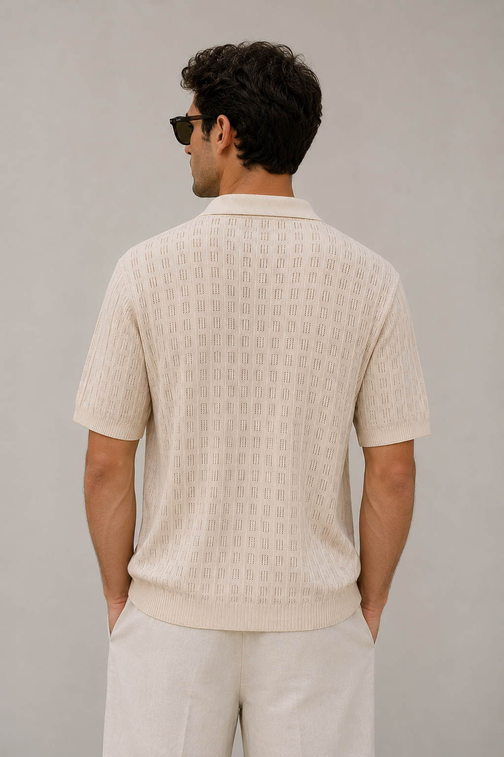 Skyline Avenue  Knit Resort Shirt