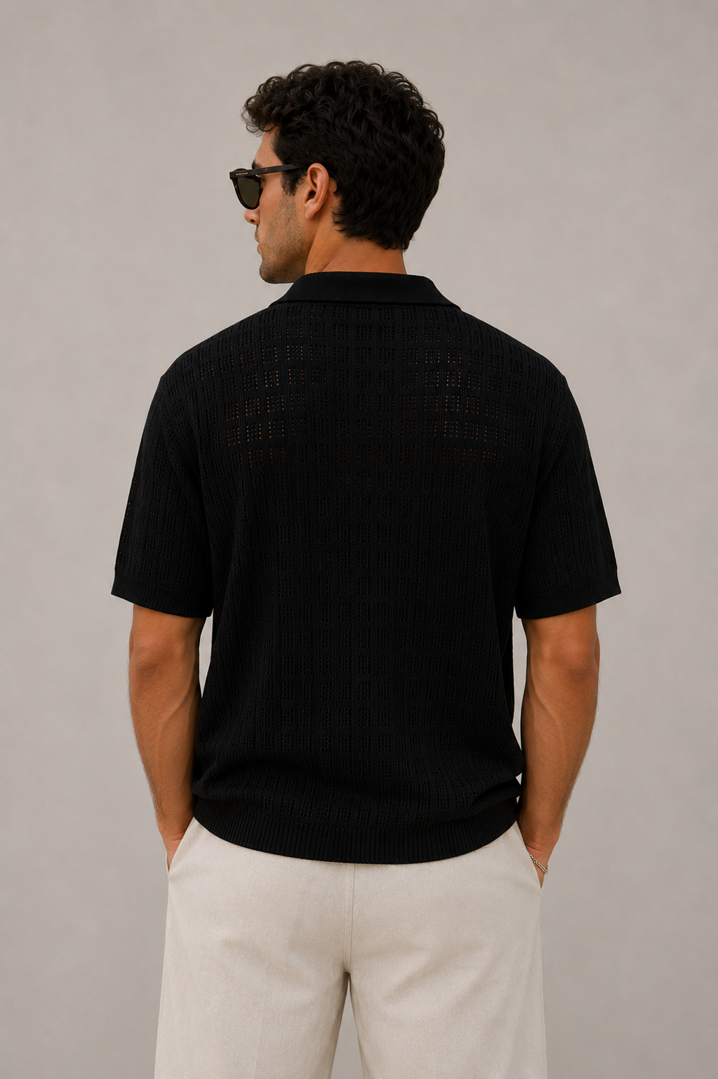 Skyline Avenue  Knit Resort Shirt